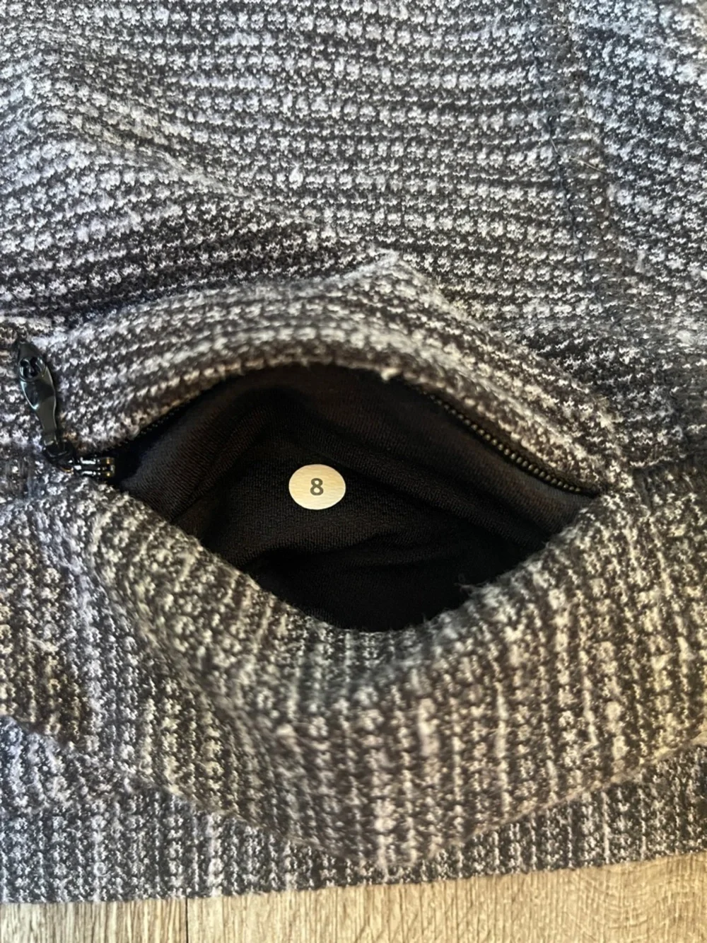 Lululemon Race Your Pace Long Sleeve gray top shirt workout athletic size 8
